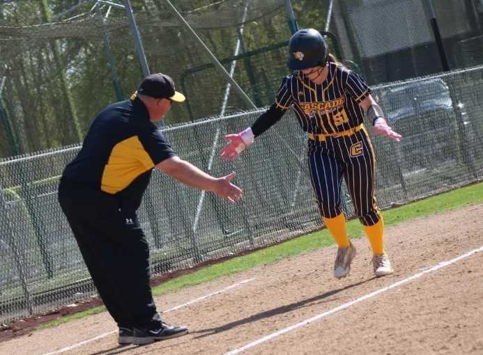Cascade senior Malia Scanlan is batting .533 with six home runs and a team-high 39 RBIs. (Photo by Jeremy McDonald)