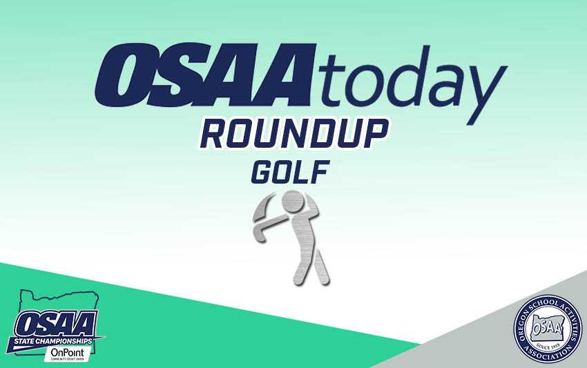 The first round of the OSAA/On Point Community Credit Union boys golf championships was Monday.