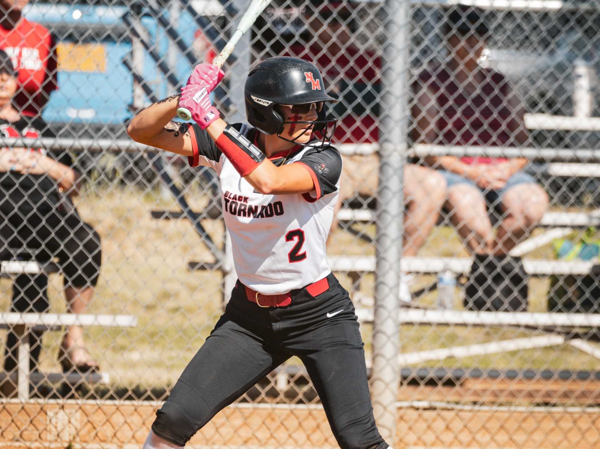 North Medford junior shortstop Natalie Tlascala is the Southwest Conference player of the year. (Tlascala Photography)
