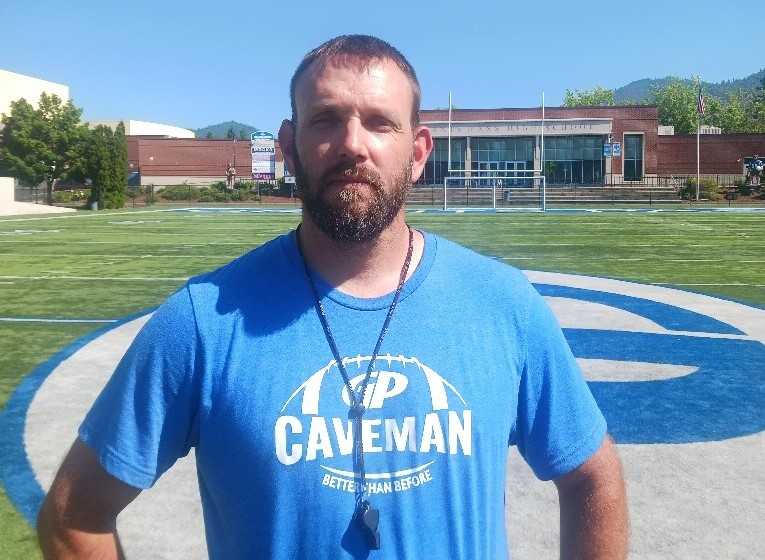 Former Hidden Valley quarterback Matt Kennedy began assisting in the Grants Pass program in 2013.
