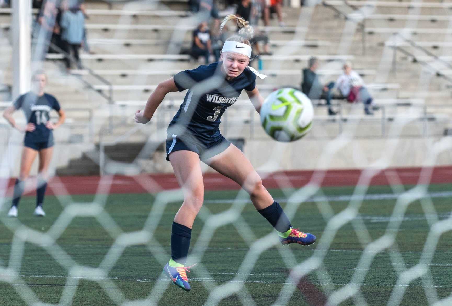 Wilsonville's Camryn Schaan was the 5A player of the year in 2024, putting up 21 goals and 14 assists. (Photo by Greg Artman)