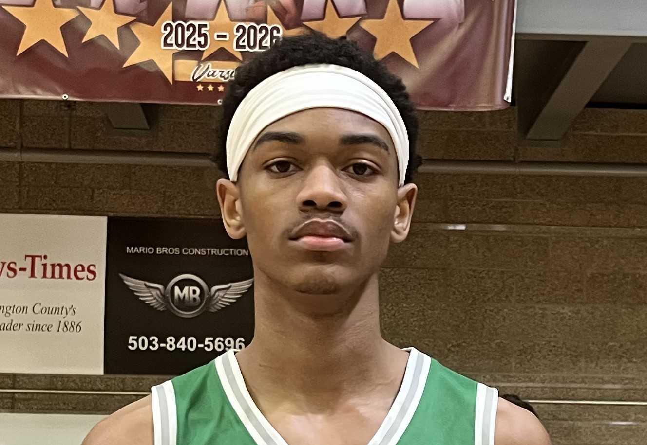 Reynolds freshman Jordan Smith scored 38 points in his high school debut, putting up 33 in the second half. (Photo by Jed Tai)