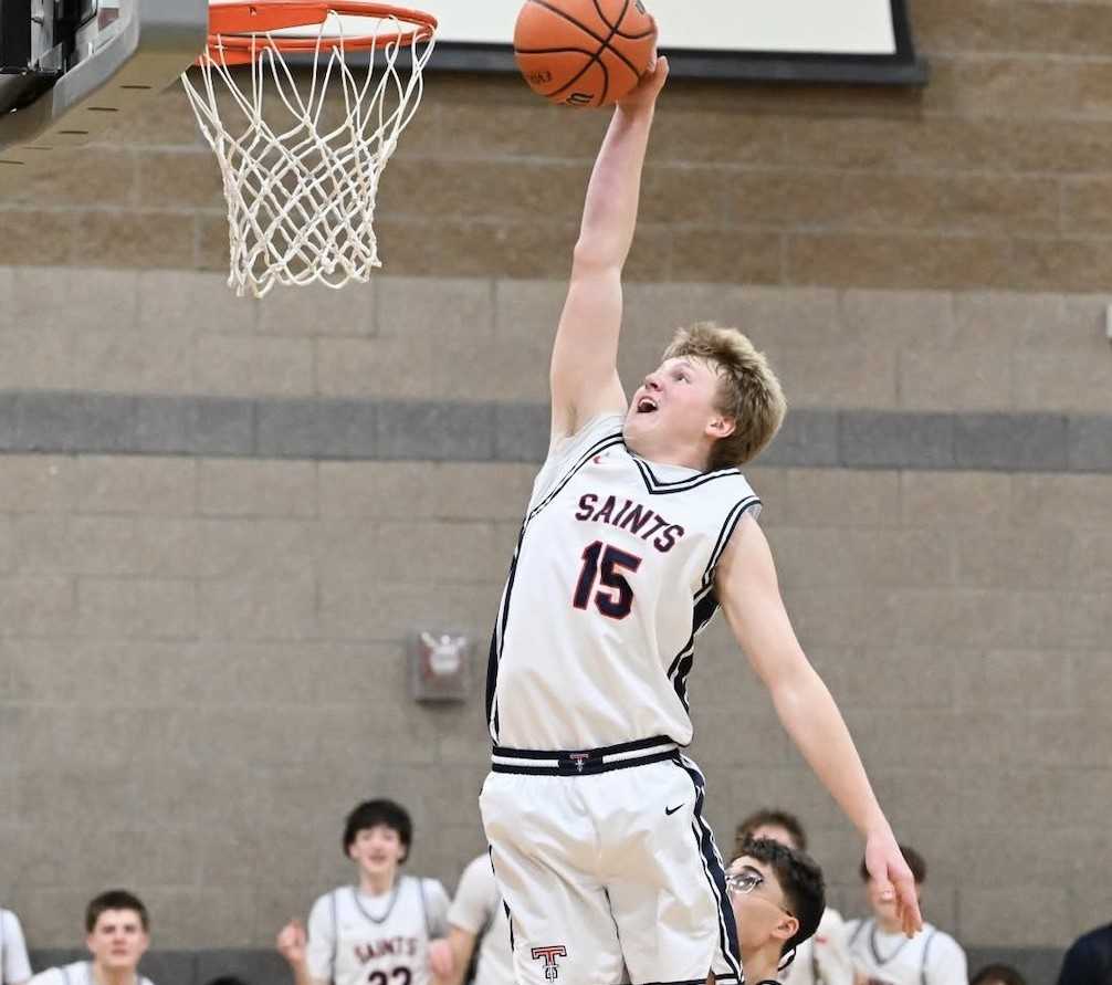 Senior guard Chace Nichols is one of two returning starters from Trinity Lutheran's quarterfinal team last year. (@kcfreshinc)