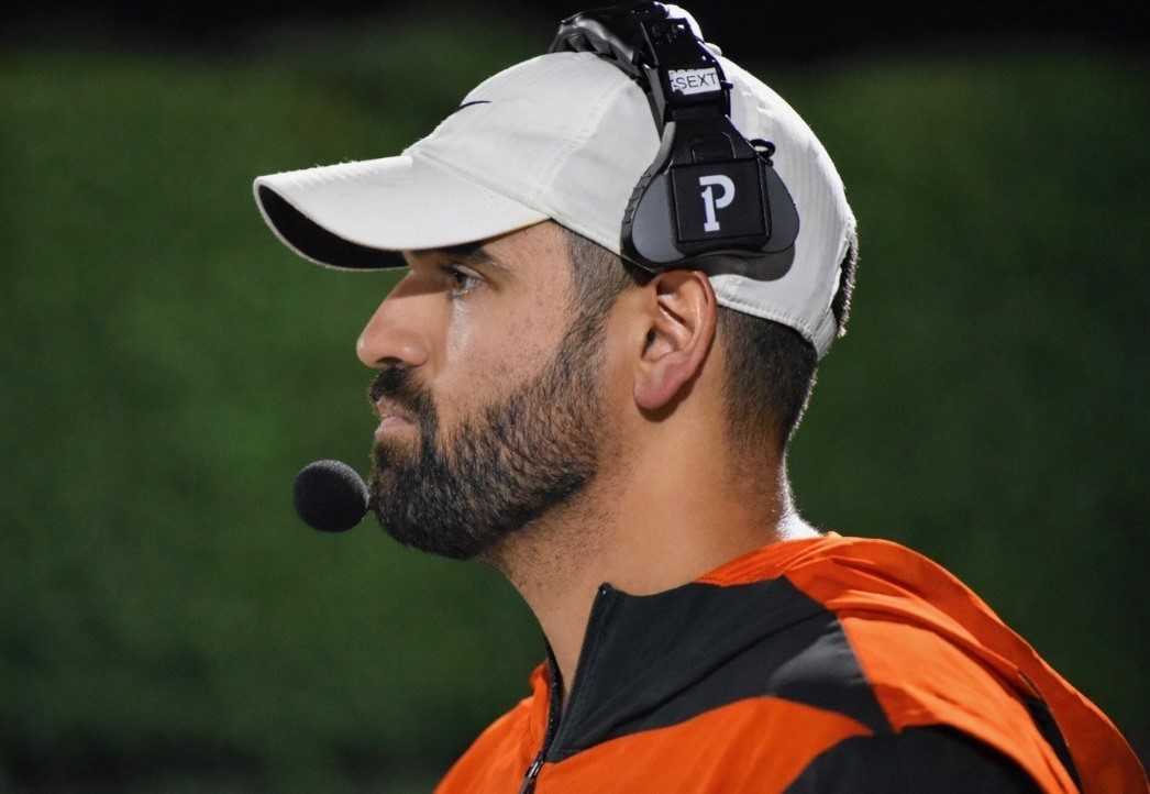 Isaiah Sexton was the defensive coordinator for Estacada's 4A championship team in 2022.