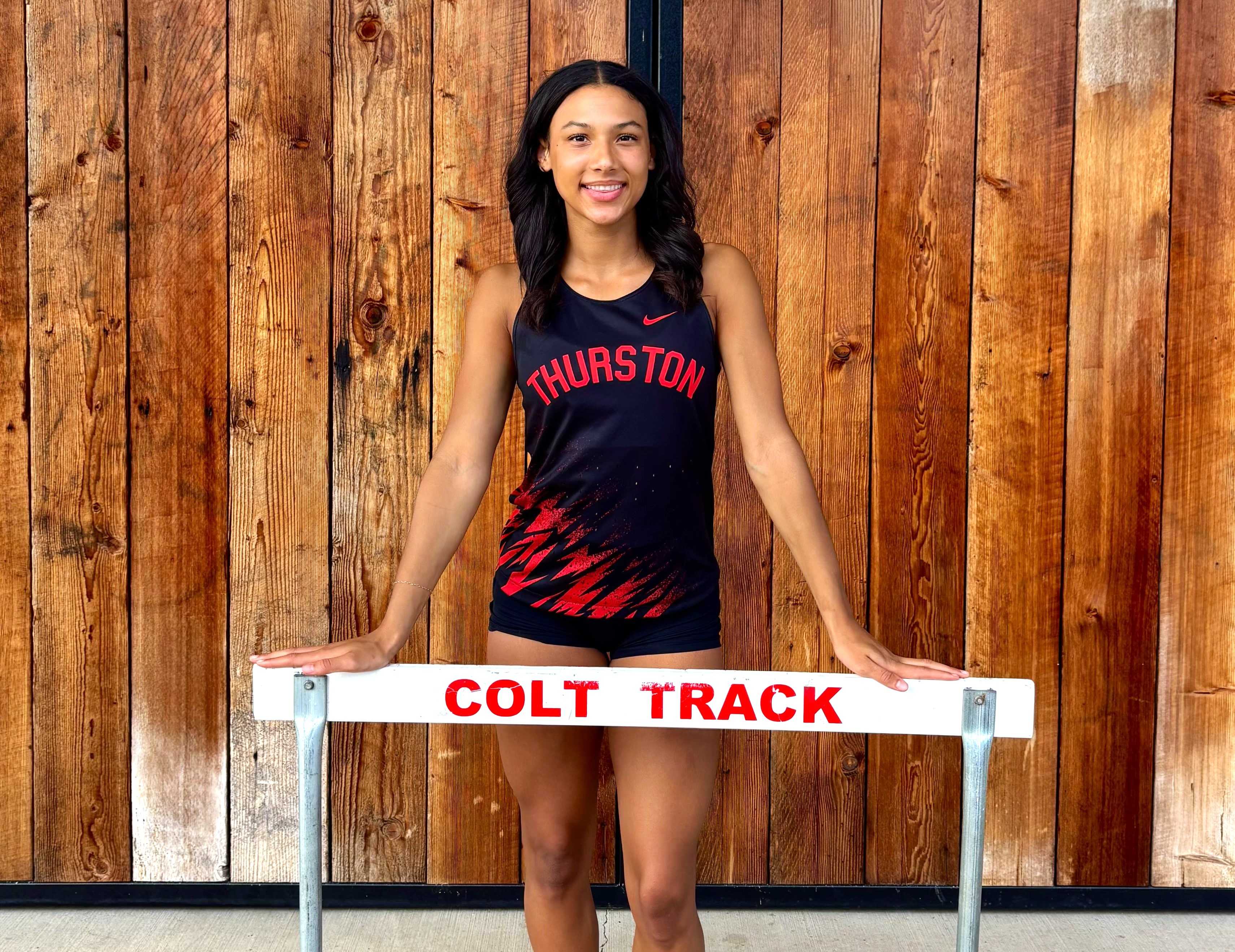 Thurston's Brooklyn Anderson placed in the 100 hurdles (first), long jump (third) and 100 meters (fourth) at state last year.