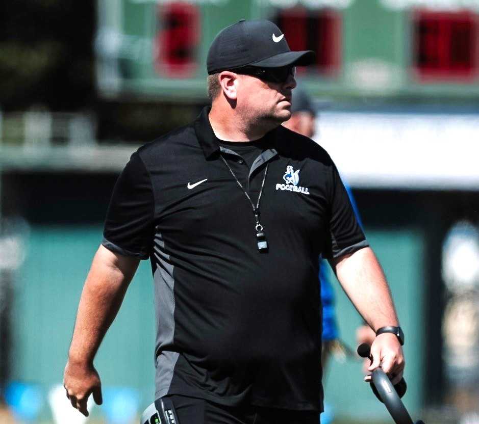Michael Snyder coached Valley Catholic to a 4-5 record last season, its most wins since 2016. (Photo courtesy All Love Media)
